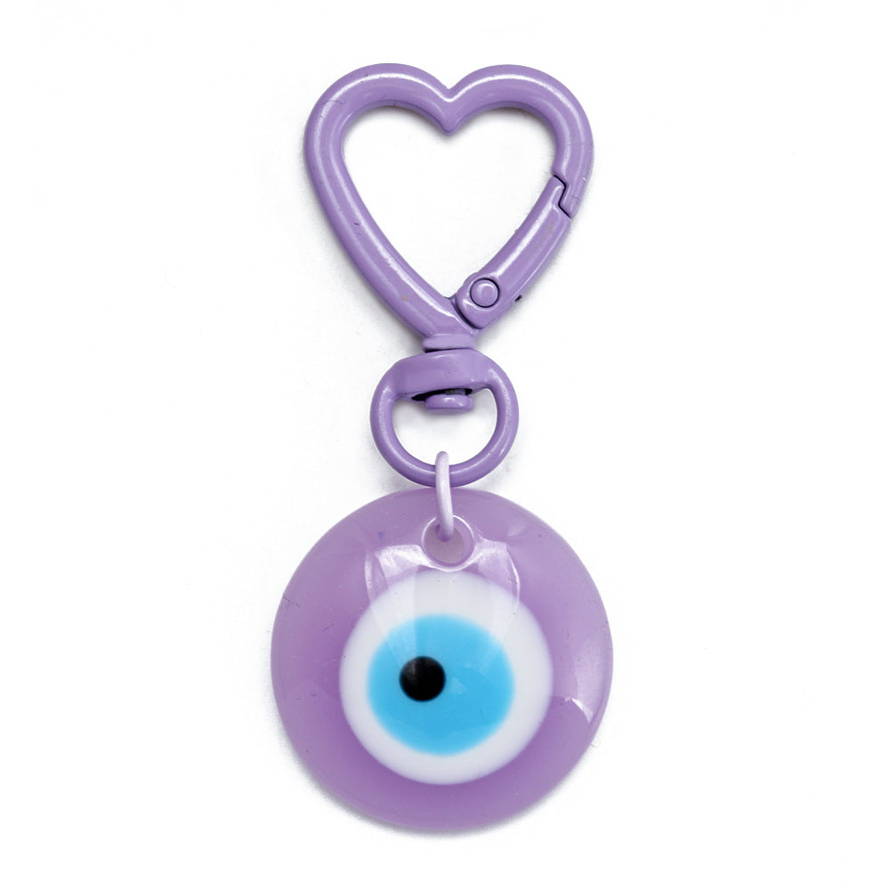 Wholesale Plastic Devil Eye Keychain